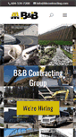 Mobile Screenshot of bbcontracting.com