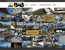 Tablet Screenshot of bbcontracting.com